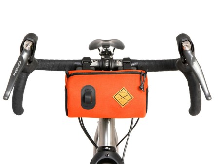 Torba na kierownice Restrap Canister Bag 2.0, pomarańczowy - rove.pl