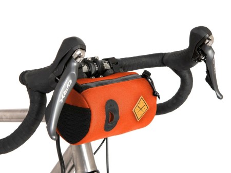 Torba na kierownice Restrap Canister Bag 2.0, pomarańczowy - rove.pl