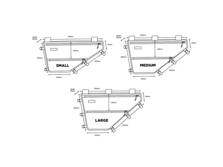 Torba na ramę Restrap Full Frame Bag Small - rove.pl