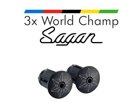 Owijka Supacaz Super Sticky Kush - Black + Ano Black Plugs - rove.pl
