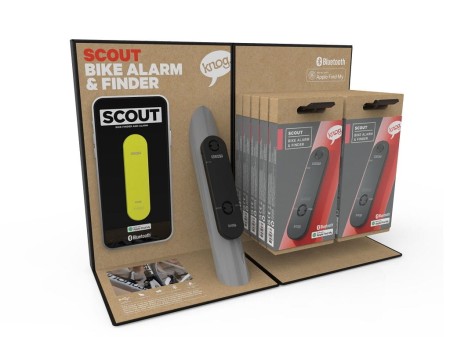 Lokalizator Knog Scout, zestaw 30 sztuk, ekspozytor z wyświetlaczem - rove.pl