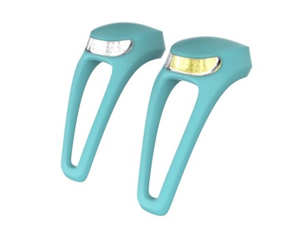 Lampa Knog Frog V3 Twinpack przód+tył morski - rove.pl