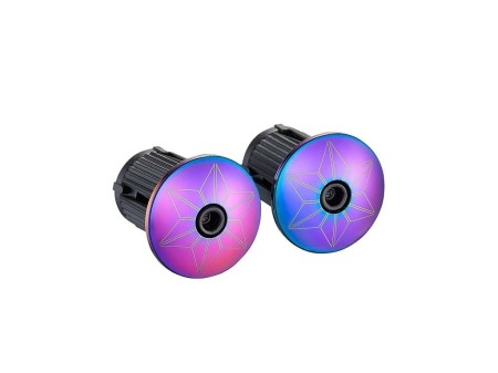 Owijka Supacaz Super Sticky Kush - Galaxy - Oil Slick + Oil Slick Plugs - rove.pl