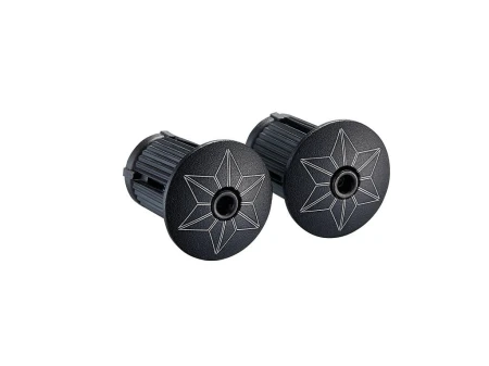 Owijka Supacaz Super Sticky Kush Gravel - Gun Metal + Ano Black Plugs - rove.pl