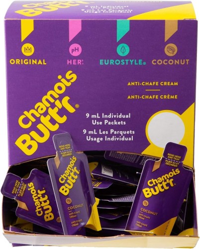 Przejdź do produktu Maść Chamois Butt'r Coconut 9ml, saszetka,  opakowanie 75 sztuk