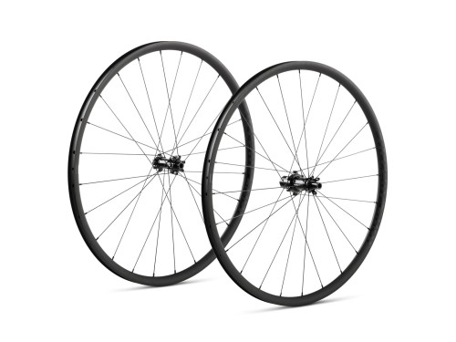 Przejdź do produktu Koła 700C SHOT PRO, czarne, komplet, przód: 12x100mm, tył: 12x142mm, bębenek Shimano 11