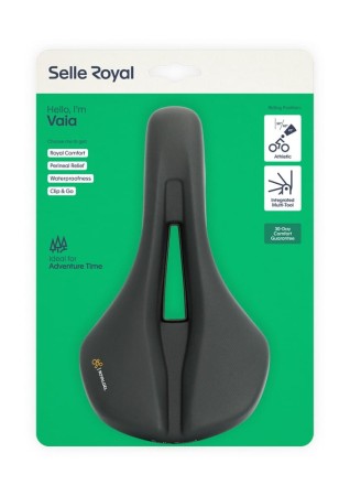 Siodło SELLEROYAL VAIA ATHLETIC 45st. żelowe + elastomery unisex (NEW 2024) - rove.pl
