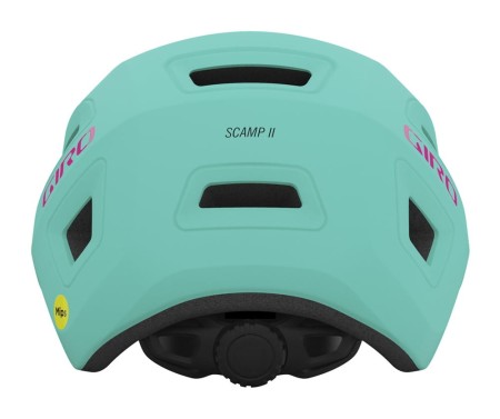 Kask dziecięcy GIRO SCAMP II matte screaming teal bright pink roz. XS (45-49 cm) (NEW 2024) - rove.pl
