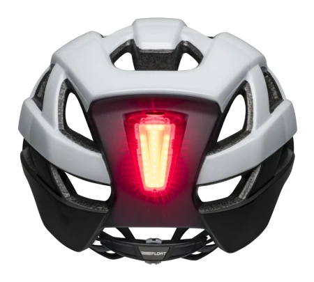 Kask gravel szosowy BELL FALCON XR LED INTEGRATED MIPS matte gloss white black roz. M (55-59 cm) - rove.pl