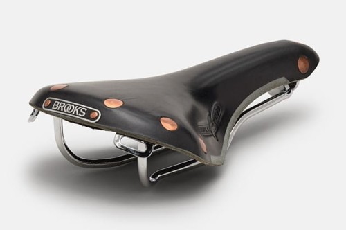 Przejdź do produktu Siodełko BROOKS SWIFT, Black, Steel Rail, Waga 510g, Linia Leather