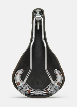Siodełko BROOKS SWIFT, Black, Steel Rail, Waga 510g, Linia Leather - rove.pl
