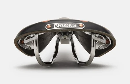 Siodełko BROOKS SWIFT, Black, Steel Rail, Waga 510g, Linia Leather - rove.pl