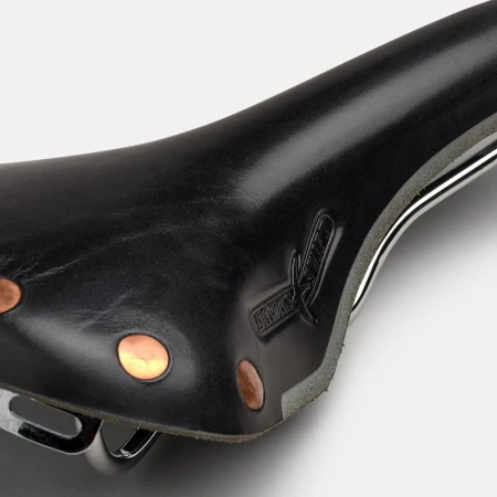 Siodełko BROOKS SWIFT, Black, Steel Rail, Waga 510g, Linia Leather - rove.pl