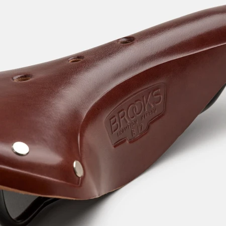 Siodełko BROOKS B17 NARROW, Brown, Steel Rail, Waga 510g, Linia Leather - rove.pl