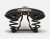 Siodełko BROOKS FLYER SHORT, Black, Steel Rail, Waga 800g, Linia Leather - rove.pl