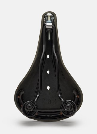 Siodełko BROOKS FLYER SPECIAL, Black, Steel Rail, Waga 890g, Linia Leather - rove.pl