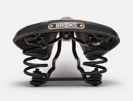 Siodełko BROOKS FLYER SPECIAL, Black, Steel Rail, Waga 890g, Linia Leather - rove.pl