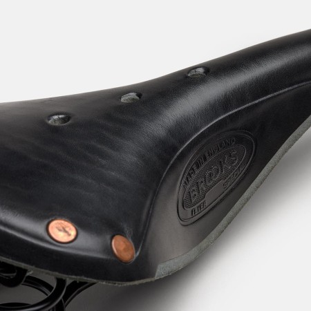 Siodełko BROOKS FLYER SPECIAL, Black, Steel Rail, Waga 890g, Linia Leather - rove.pl
