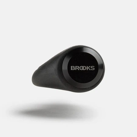 Chwyty BROOKS ERGONOMIC RUBBER GRIPS, Black, Rozmiar 130/130 - rove.pl