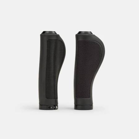 Chwyty BROOKS ERGONOMIC RUBBER GRIPS, Black, Rozmiar 130/130 - rove.pl