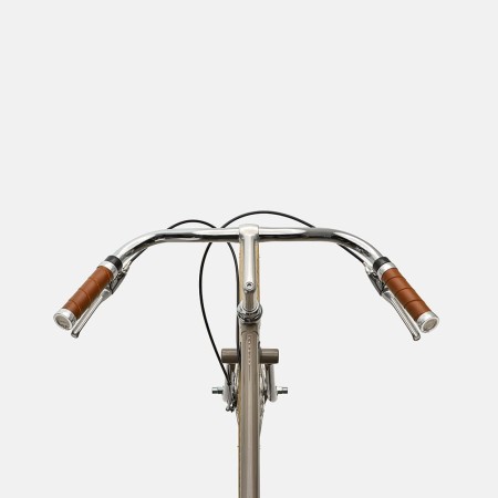 Chwyty BROOKS SLENDER LEATHER GRIPS, Honey, Rozmiar 130/130 - rove.pl