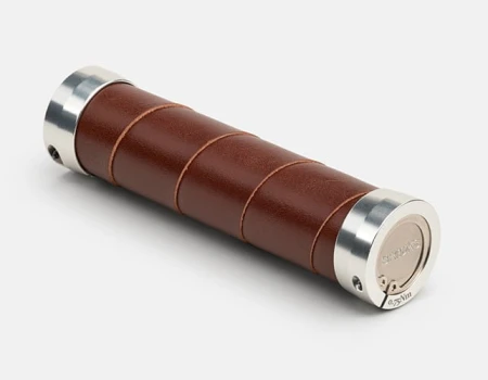Chwyty BROOKS SLENDER LEATHER GRIPS, Brown, Rozmiar 130/130 - rove.pl