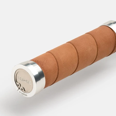 Chwyty BROOKS SLENDER LEATHER GRIPS, Aged, Rozmiar 130/130 - rove.pl