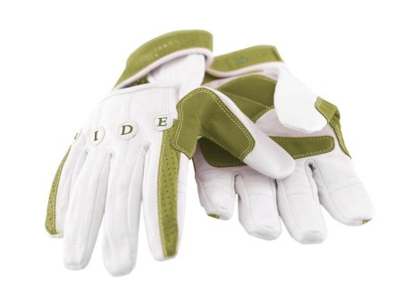 Rękawiczki Knog Ride Hard długie L biały/zielony - rove.pl