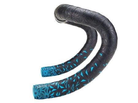 Owijka Supacaz Super Sticky Kush - Star Fade - Neon Blue + Ano Blue Plugs - rove.pl