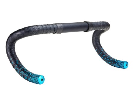Owijka Supacaz Super Sticky Kush - Star Fade - Neon Blue + Ano Blue Plugs - rove.pl