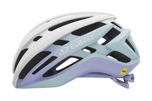 Przejdź do produktu Kask szosowy GIRO AGILIS INTEGRATED MIPS matte white light lilac fade roz. M (55-59 cm) (NEW 2024)