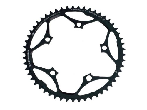 Przejdź do produktu Zębatka Stronglight CT2 typ S 130mm 11/10s zewnętrzna, czarny 52