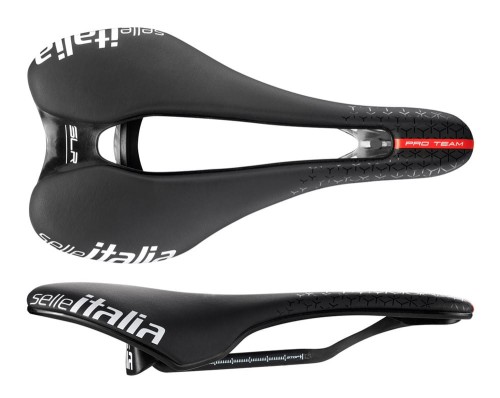 Przejdź do produktu Siodło SELLE ITALIA SLR BOOST PRO TEAM 6.1 KIT CARBONIO SUPERFLOW S (id match S3), Carbon Rail+10mm, Fibra-Tek, 133g (NEW)