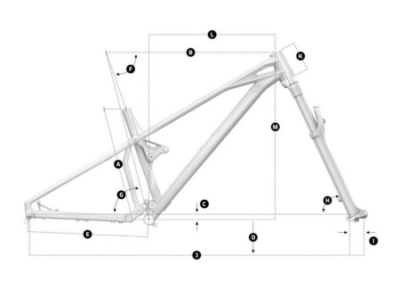 Rower Mondraker Superfoxy geometria