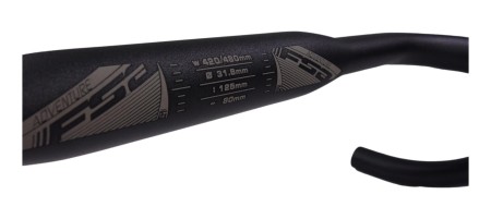 Kierownica FSA Adventure AGX Compact alu, grey logo 380mm (szer. na klamkach) V16 - rove.pl