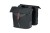 Sakwa miejska podwójna BASIL CITY DOUBLE PANNIER BAG 28-32L, Universal Bridge System, wodoodporna black - rove.pl