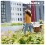 Sakwa miejska podwójna BASIL CITY DOUBLE PANNIER BAG 28-32L, Universal Bridge System, wodoodporna black - rove.pl