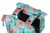 Sakwa podwójna na bagażnik BASIL BLOOM FIELD DOUBLE PANNIER BAG 28-35L, Universal Bridge System, sky blue - rove.pl