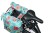 Sakwa podwójna na bagażnik BASIL BLOOM FIELD DOUBLE PANNIER BAG 28-35L, Universal Bridge System, sky blue - rove.pl
