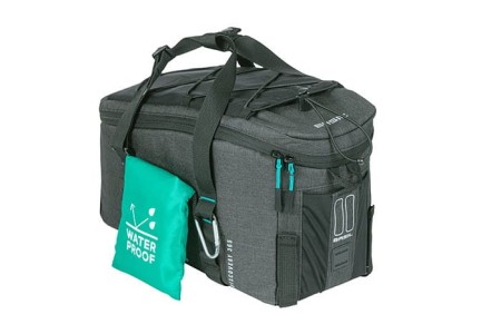 Torba na bagażnik BASIL DISCOVERY 365D TRUNKBAG M 9L, wodoodporna black melee - rove.pl