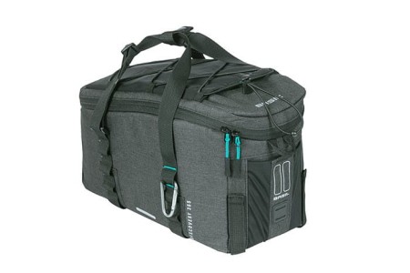 Torba na bagażnik BASIL DISCOVERY 365D TRUNKBAG M 9L, wodoodporna black melee - rove.pl