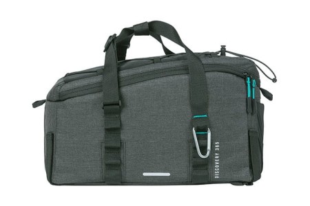 Torba na bagażnik BASIL DISCOVERY 365D TRUNKBAG M 9L, wodoodporna black melee - rove.pl