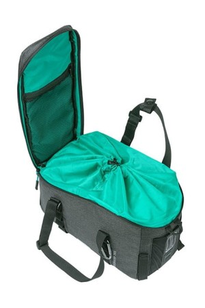 Torba na bagażnik BASIL DISCOVERY 365D TRUNKBAG M 9L, wodoodporna black melee - rove.pl