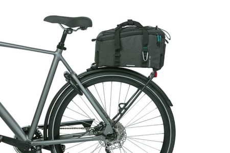 Torba na bagażnik BASIL DISCOVERY 365D TRUNKBAG M 9L, wodoodporna black melee - rove.pl