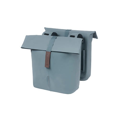 Przejdź do produktu Sakwa miejska podwójna BASIL CITY DOUBLE PANNIER BAG 28-32L, Universal Bridge System, graphite blue