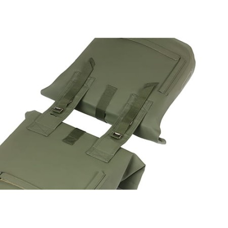 Sakwa miejska podwójna BASIL CITY DOUBLE PANNIER BAG 28-32L, Universal Bridge System, moss green - rove.pl