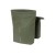 Sakwa miejska podwójna BASIL CITY DOUBLE PANNIER BAG 28-32L, Universal Bridge System, moss green - rove.pl