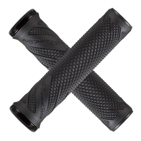 Chwyty kierownicy LIZARDSKINS Single-Clamp Lock-On WASATCH jet black - rove.pl