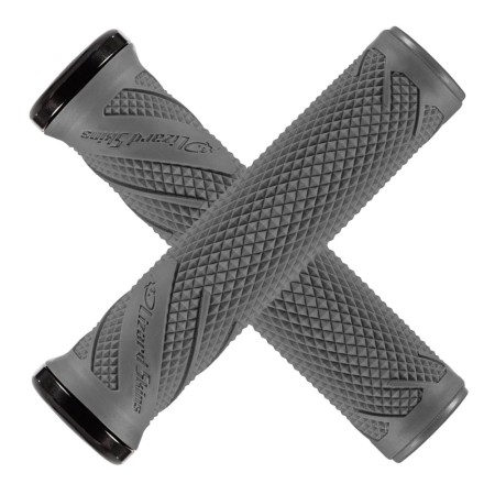 Chwyty kierownicy LIZARDSKINS Single-Clamp Lock-On WASATCH graphite - rove.pl