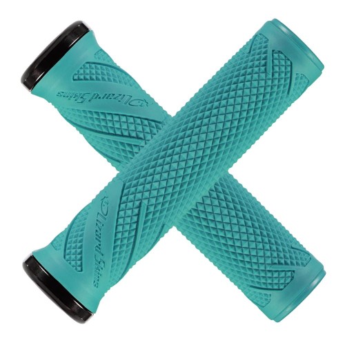Przejdź do produktu Chwyty kierownicy LIZARDSKINS Single-Clamp Lock-On WASATCH teal